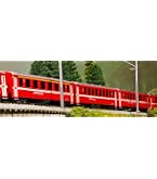 Amazon | KATO Nゲージ レーティッシュ鉄道 オープンパノラマ客車
